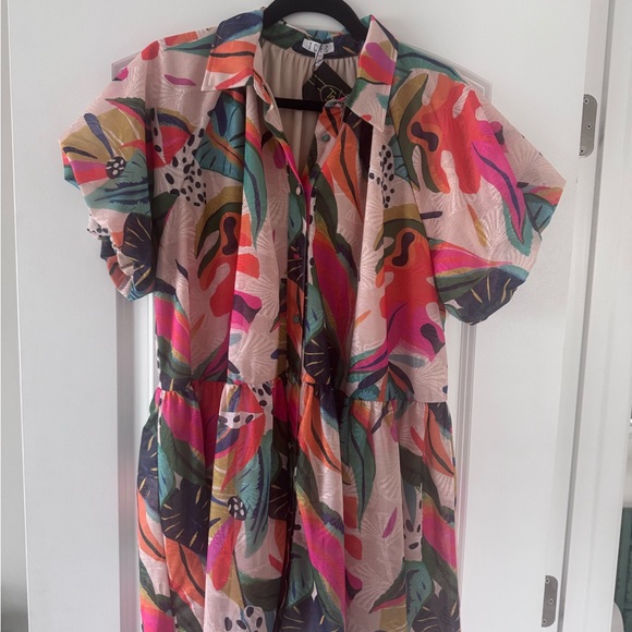 TC Multicolor Patterned Skirt - Picture 3 of 7